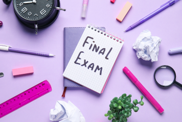   GOOD LUCK ON EXAMS! December 12-15, Exam Session 1: 8:35-10:40; Exam Session 2: 10:46-12:51
